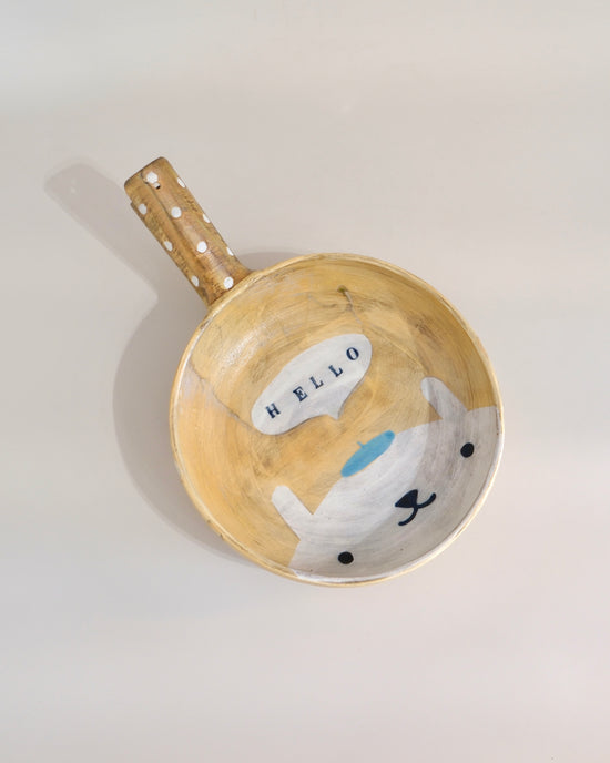 Artist 土橋文子 Oven safe Pan 19cm Bunny
