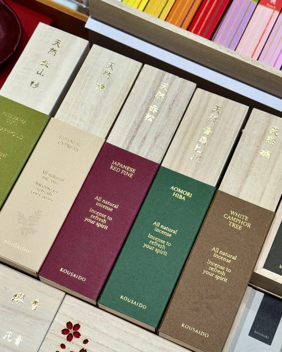 Kousaido All Natural Incense Series (Wooden Box)