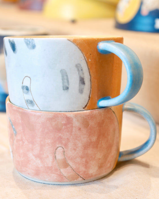 Japan Artist 外山亜基雄 Soup Cup 450ml