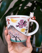 Yudachi 江戸の旅 Pair Mug with Bunny(Gift Box)