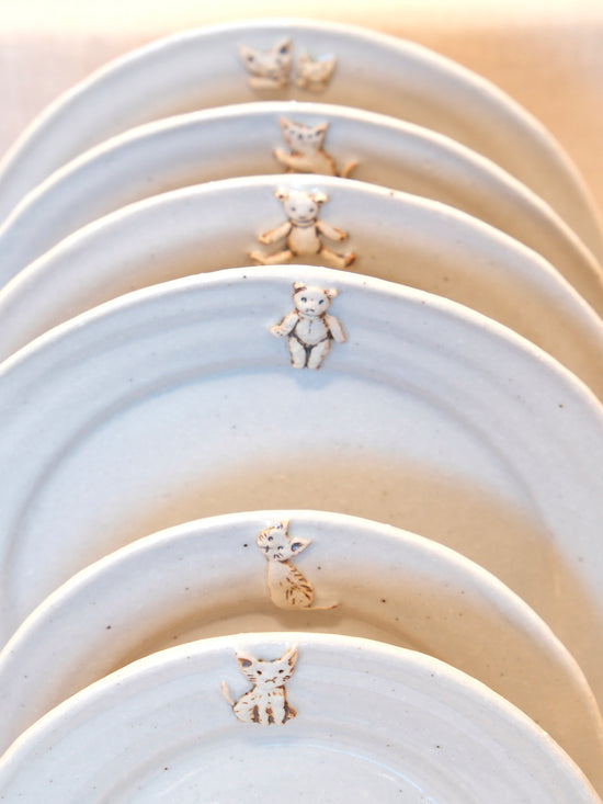 Japan Artist 田部桃子 Saucer Plate 15cm