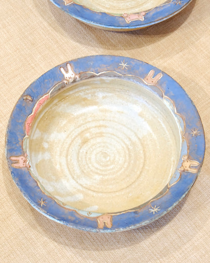 Japan Artist 星桐子 Hoshi Kiriko Deep Plate 16cm(Oven Safe)