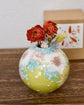 Yuzuriha Flower Vase 彩小花紋(Gift box)