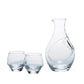 Toyo-sasaki Clear Sake Set(Wooden Box)