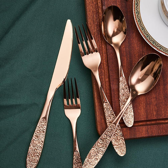 Japan made Hana Stainless Spoon/Fork