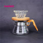 Japan Hario Coffee Server 600ml/400ml/Glass Dripper(Gift Box)