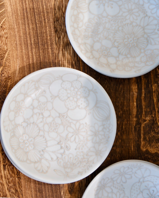 Artist 谷囗なづみ Flower 18.5cm L Plate