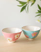 Hasami ware Hand Draw Rice bowl Sakura