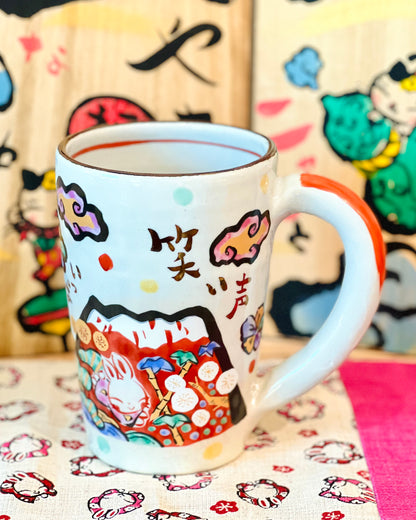 Yudachi 富士日記 XL Beer/Milk Mug 780ml(Gift Box)