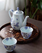 Arita ware Pearls Purple Teapot Set(Gift Box)