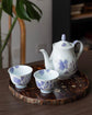 Arita ware Pearls Purple Teapot Set(Gift Box)
