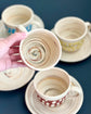 Artist Tokoname 堀田拓見 Colored Clay Coffee Cup Set (Gift Box)