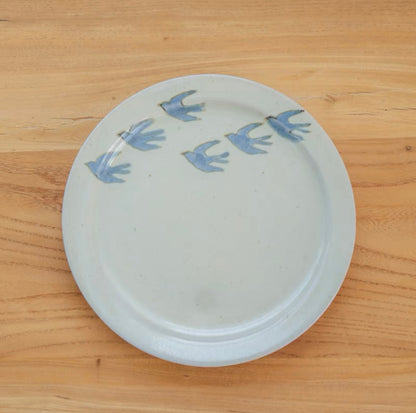 Hasami ware Bird Plate/Rice Bowl