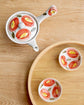 Arita ware Handdraw Camellia Teapot set(Gift Box)