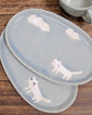 Artist 高橋美紀子 23cm*14cm Oval Plate