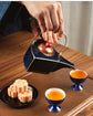 Zoho Gama Navy Sake/Teapot Set w cups(Gift Box)