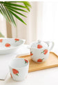 Arita ware Strawberry Teapot Cups Set(Wooden box)