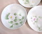 Hasami ware 5pcs Flower Plate 18.5cm(Gift Box)