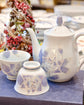 Arita ware Pearls Purple Teapot Set(Gift Box)