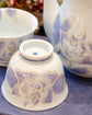 Arita ware Pearls Purple Teapot Set(Gift Box)