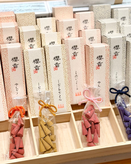Kousaido Kyoto Sakura Corn Incense 15pcs(Gift Box)