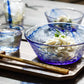 Toyo-sasaki Blue Bowls w Cups 6pcs Set(Gift Box)