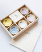 Arita ware 5pcs Peony Tea/Sake Cups(Wooden Box)