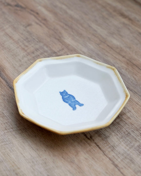 Artist 原村俊之 12.5cm Saucer Plate Bear