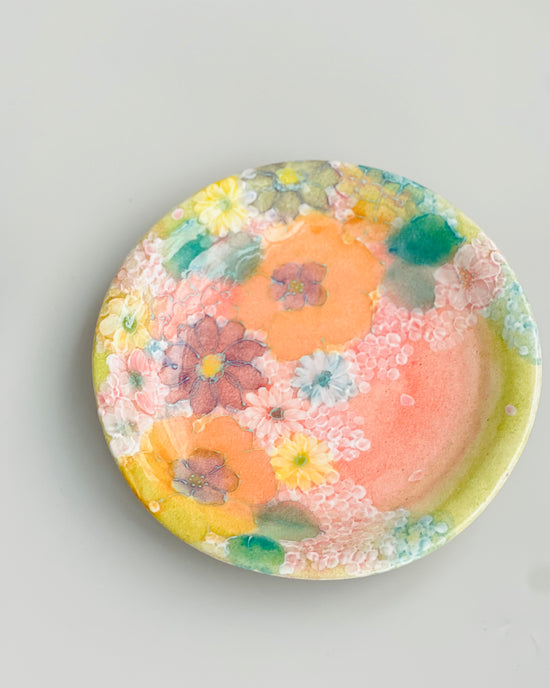 Artist 野村晃子 16.5cm Cake Plate