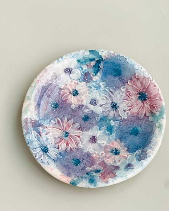 Artist 野村晃子 16.5cm Cake Plate