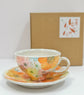 Yuzuriha Coffee cup set 平安京花(Gift box)