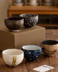 Mino ware 5pcs Donburi/Rice Bowl(Gift Box)