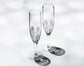 Kagami Crystal ｢ボナール｣ Pair Champagne Glasses (Gift Box)