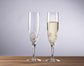 Kagami Crystal ｢ボナール｣ Pair Champagne Glasses (Gift Box)