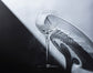 Kagami Crystal ｢帯｣ Pair Wine Glasses(Wooden Box)