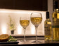 Kagami Crystal ｢羽衣｣ Pair Wine Glasses(Wooden Box)