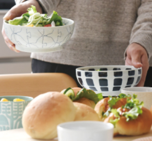 Hasami ware Swatch Light Don Bowl Series