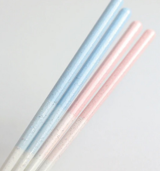 Japan Nico 23cm Pink/Blue Chopsticks