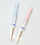 Japan Nico 23cm Pink/Blue Chopsticks