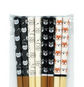 Japan Chopsticks Kitty and Shiba 4 Pairs Set