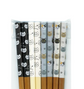 Japan Chopsticks Kitty 4 Pairs Set