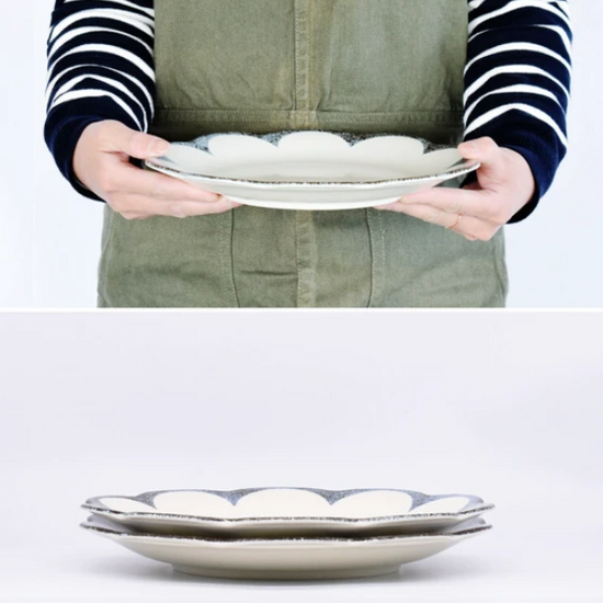 Mino Ware 24.4cm/21.5cm Plate