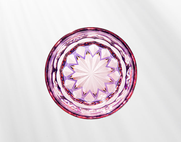 Kagami Crystal 花手毬 Whiskey Glass(Wooden Box) – Moonwareusa