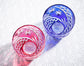 Kagami Crystal ｢星芒｣ Pair Sake Glasses(Wooden Box)