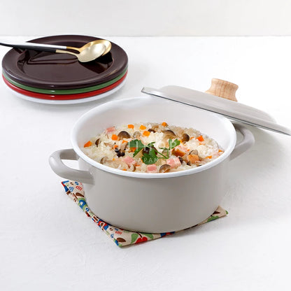 Fuji Horo 20cm Double Handed Pot Cotton Plus Series(Gift Box)