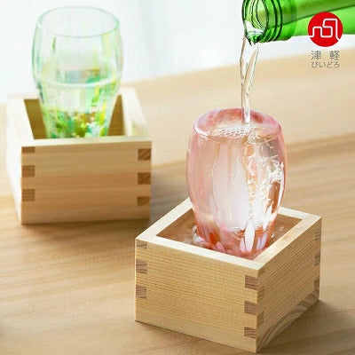 Ishizawa Sake Cup with Wooden box (Gift Box)