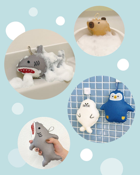 Japan Decole Aquarium Body Sponge Series