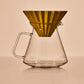 Japan Origami Glass Coffee Server with HARIO 710ml(Gift Box)