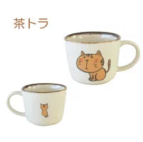 Mino ware Kitty Mug 270ml