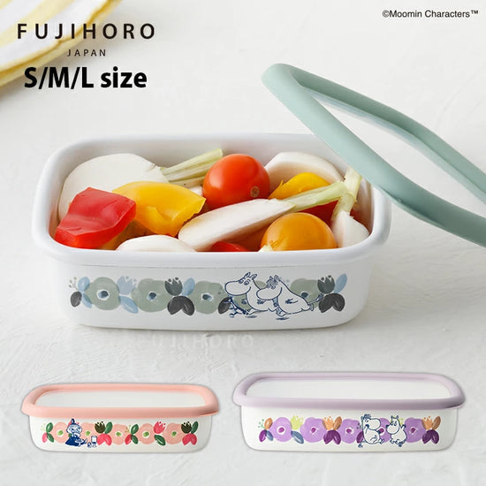 Fuji Horo S(0.42L)/L(1.6L) Container Moomin Series (Gift Box)